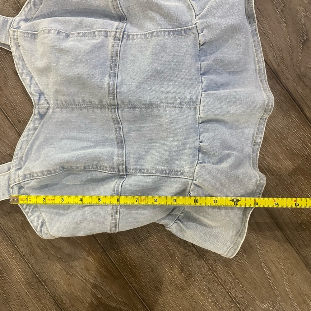 Jessica Simpson Light Blue Denim Top - Picture 10 of 12